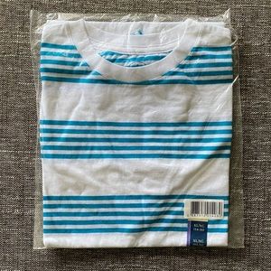 Striped Short Sleeve T Shirt